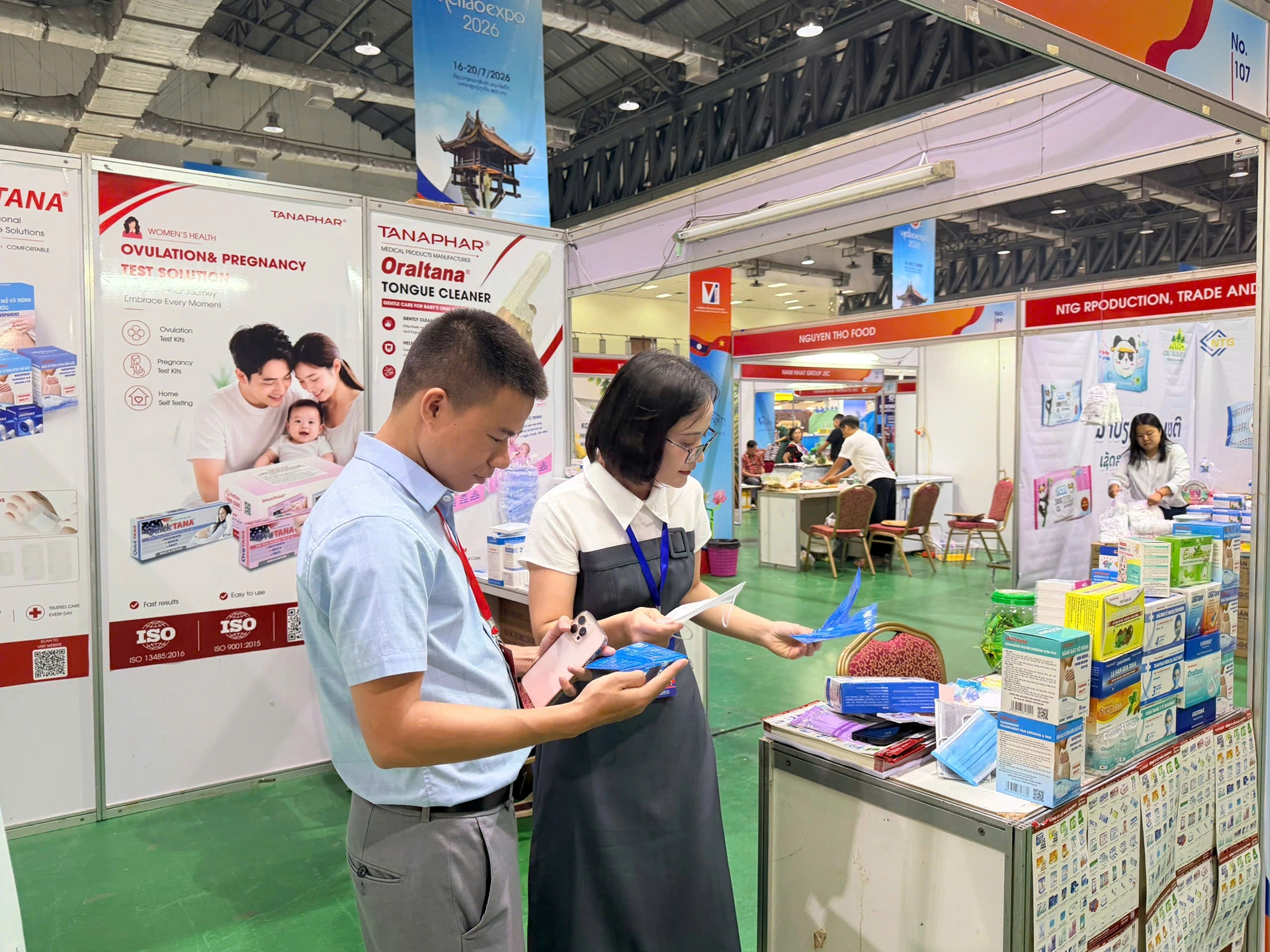 TANAPHAR TẠI VIET-LAO EXPO 2026 – KẾT NỐI GIÁ TRỊ, MỞ RỘNG HỢP TÁC 2